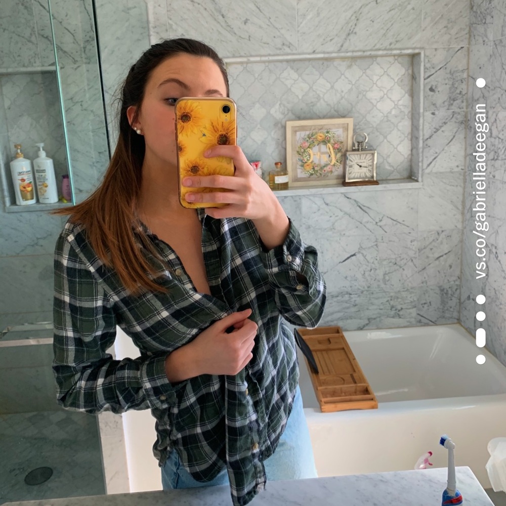 Green flannel